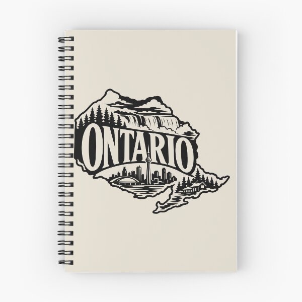 Item preview, Ontario Canada Skyline and Niagara Falls Canadian Silhouette designed and sold by meganohm.