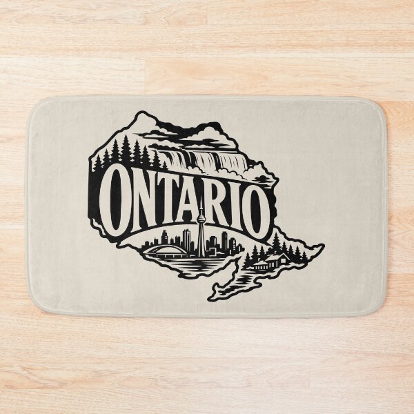 Item preview, Ontario Canada Skyline and Niagara Falls Canadian Silhouette designed and sold by meganohm.