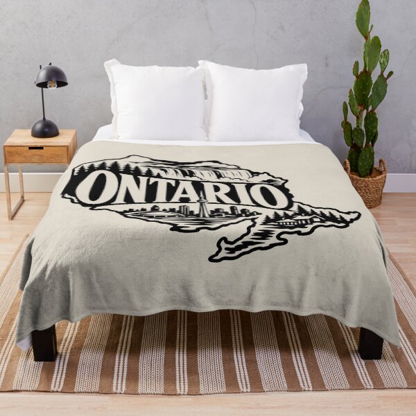 Item preview, Ontario Canada Skyline and Niagara Falls Canadian Silhouette designed and sold by meganohm.