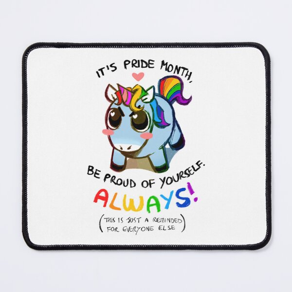 Item preview, Unicorn Pride Reminder! designed and sold by Ambersonic96.