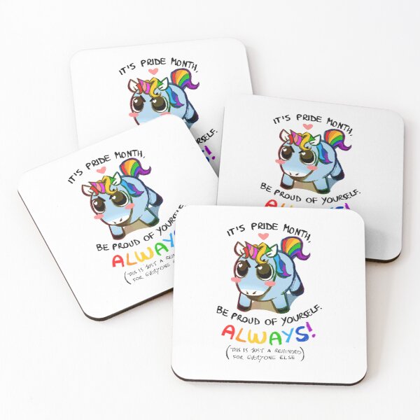 Item preview, Unicorn Pride Reminder! designed and sold by Ambersonic96.