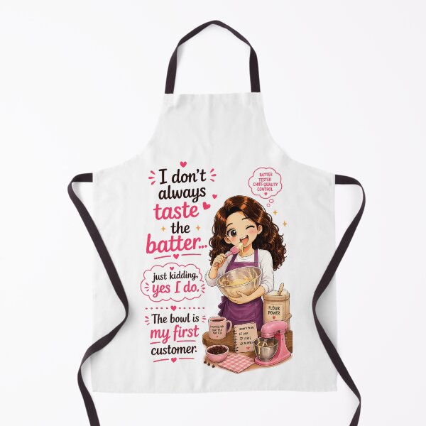 Item preview, I Don't Always Taste the Batter (Just Kidding, Yes I Do) designed and sold by thecookiegallery.