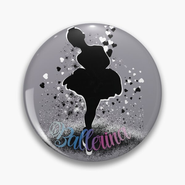 Item preview, Cute Ballerina Dance Silhouette Magical Sparkle Art designed and sold by AXENT Designs.