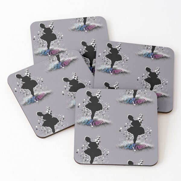 Item preview, Cute Ballerina Dance Silhouette Magical Sparkle Art designed and sold by AXENT Designs.