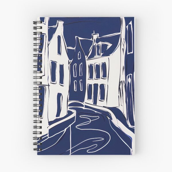 Item preview, Breda, Netherlands - Blue Abstract Art designed and sold by shadow-bloom.