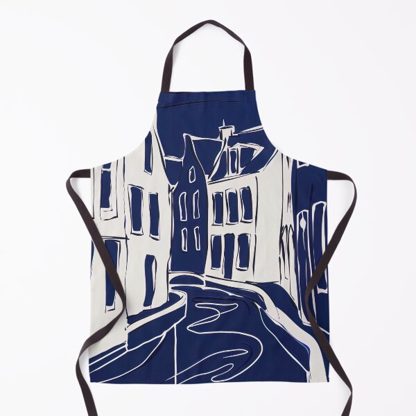 Item preview, Breda, Netherlands - Blue Abstract Art designed and sold by shadow-bloom.