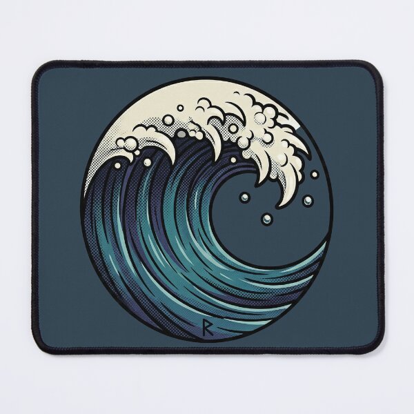 Item preview, Retro Comic Ocean Wave Pop Art designed and sold by PerfectTerrible.