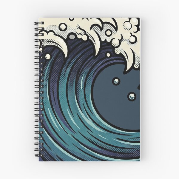 Item preview, Retro Comic Ocean Wave Pop Art designed and sold by PerfectTerrible.