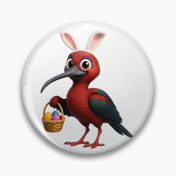 Item preview, Easter Glossy Ibis designed and sold by Sillytoe.