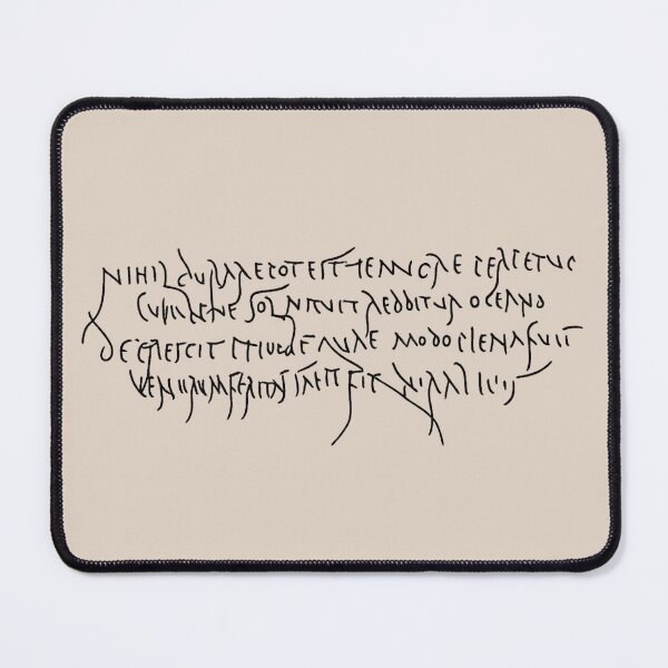 Item preview, Pompeii graffiti: Nothing can last forever. (on cream) designed and sold by DotorEaon.