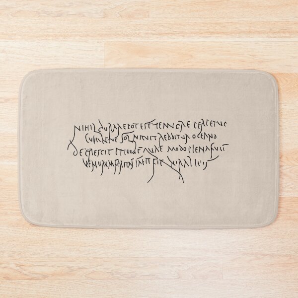 Item preview, Pompeii graffiti: Nothing can last forever. (on cream) designed and sold by DotorEaon.