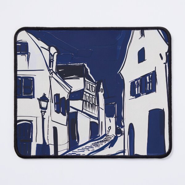 Item preview, Bremen, Germany - Blue Abstract Art designed and sold by shadow-bloom.