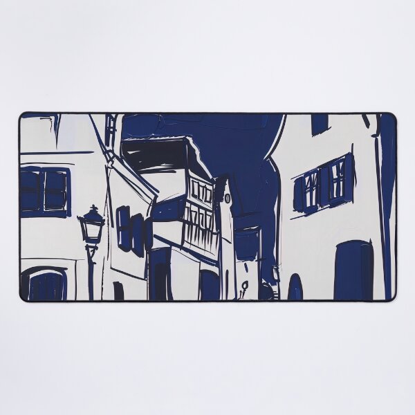 Item preview, Bremen, Germany - Blue Abstract Art designed and sold by shadow-bloom.
