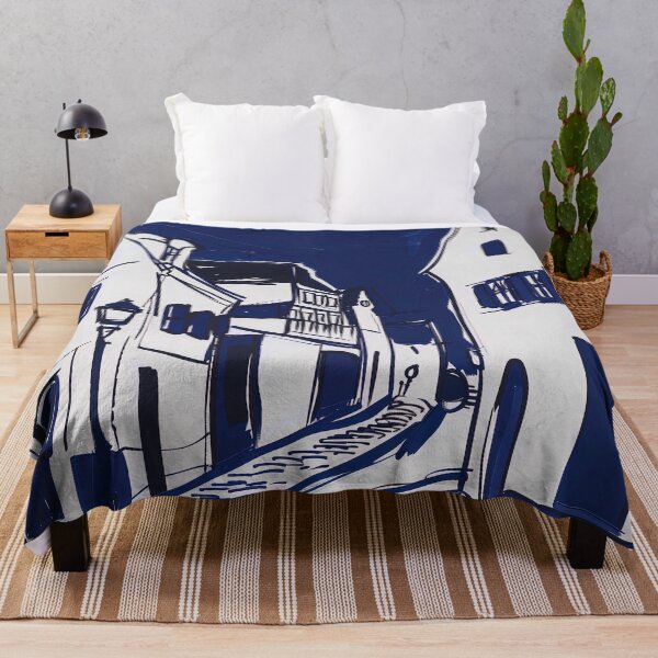 Item preview, Bremen, Germany - Blue Abstract Art designed and sold by shadow-bloom.