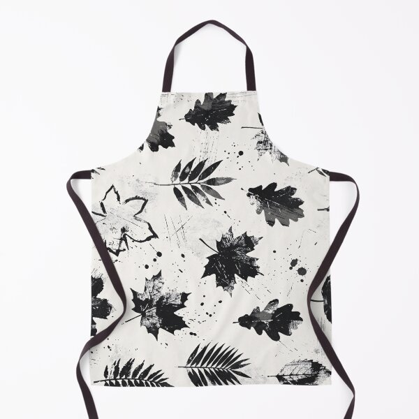 Item preview, Distressed Black Leaf Pattern Abstract designed and sold by TOM JACK.