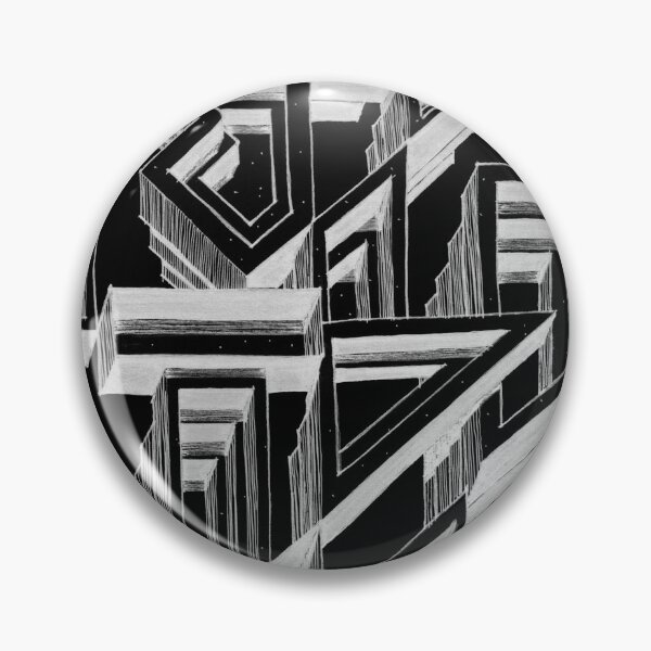 Item preview, Impossible Architecture — Optical Illusion Geometric Art designed and sold by SaharArtwork.