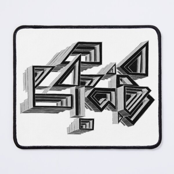 Item preview, Impossible Architecture — Optical Illusion Geometric Art designed and sold by SaharArtwork.