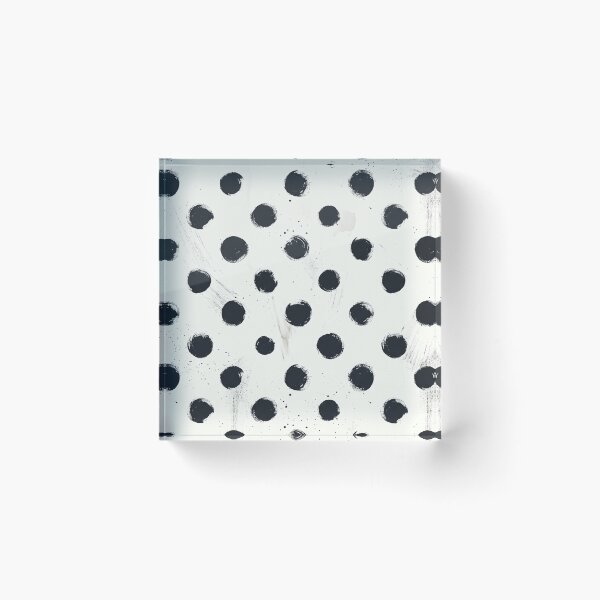 Artikelvorschau, abgenutztes, handbemaltes Polka-Dot-Muster entworfen und verkauft von TOM JACK.