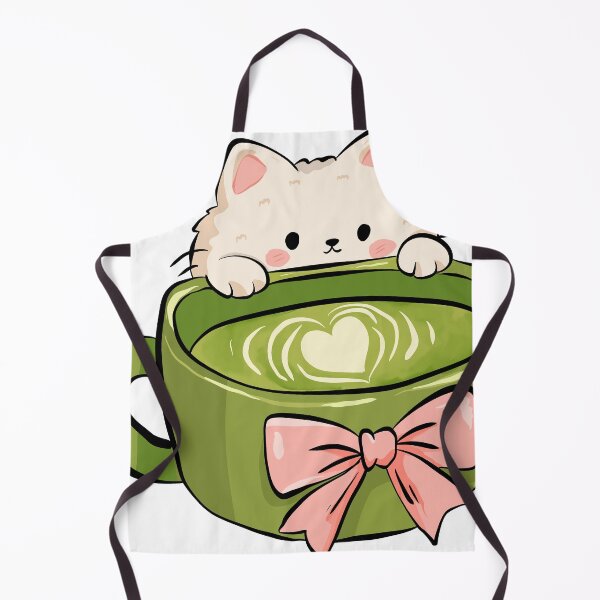 Item preview, Matcha Kitty designed and sold by chupichapa.