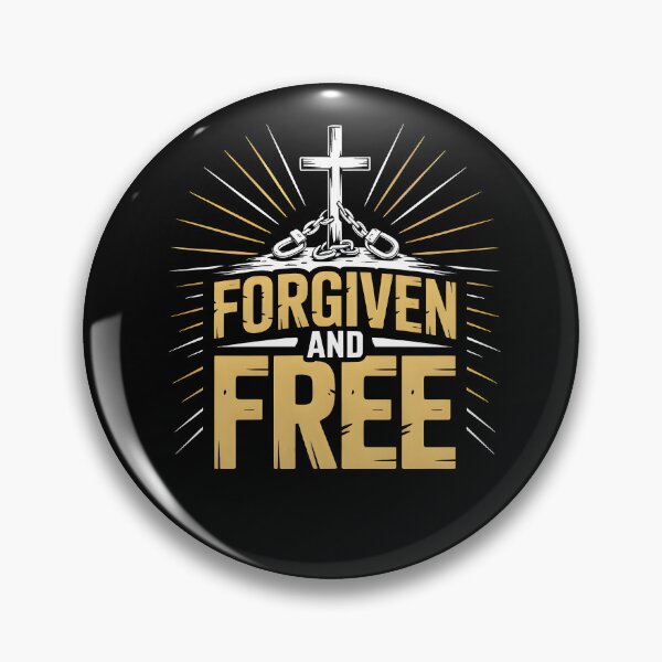 Item preview, Forgiven and Free - Faith Based Graphic Tee Design designed and sold by ForgedByFaith.