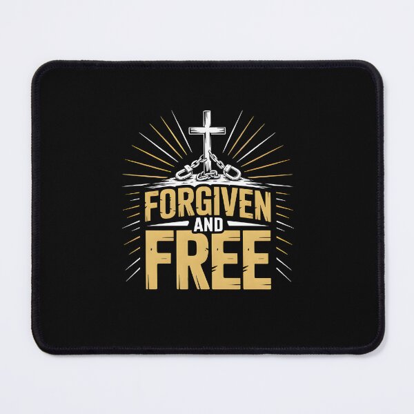 Item preview, Forgiven and Free - Faith Based Graphic Tee Design designed and sold by ForgedByFaith.