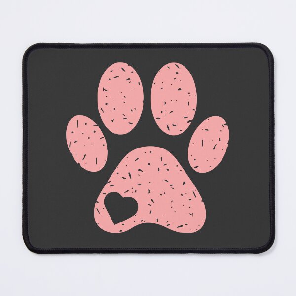 Item preview, Pink Paw Print Heart designed and sold by Corvoria.