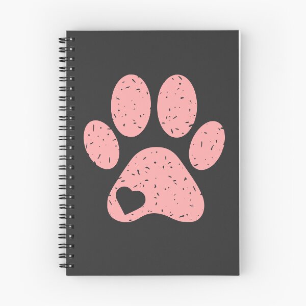 Item preview, Pink Paw Print Heart designed and sold by Corvoria.