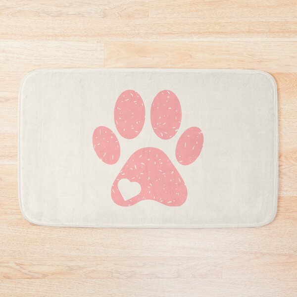 Item preview, Pink Paw Print Heart designed and sold by Corvoria.
