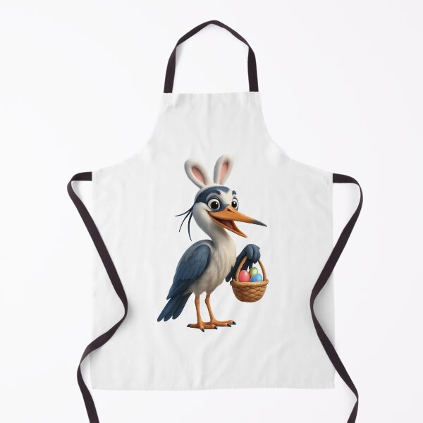 Item preview, Easter Great Blue Heron designed and sold by Sillytoe.