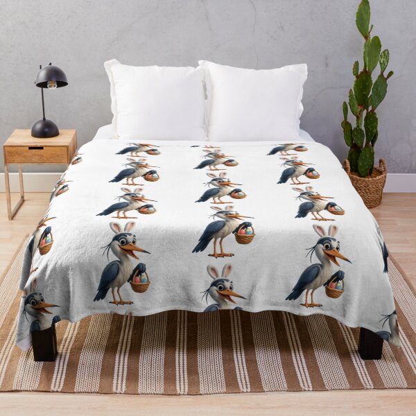 Item preview, Easter Great Blue Heron designed and sold by Sillytoe.