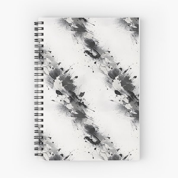 Item preview, Dynamic Black Ink Diagonal Splatter designed and sold by TOM JACK.