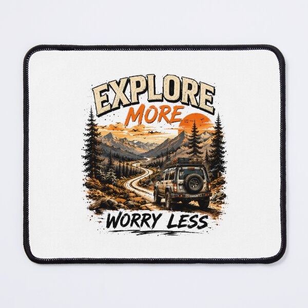Item preview, Adventure Begins Off Road – 4x4 Mud Dust Camping Gift designed and sold by Holiday-Hunter.