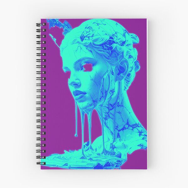 Item preview, Neon Hollow Eye Venus: Glitch Melting Bust designed and sold by A E S T H E T A T A G.