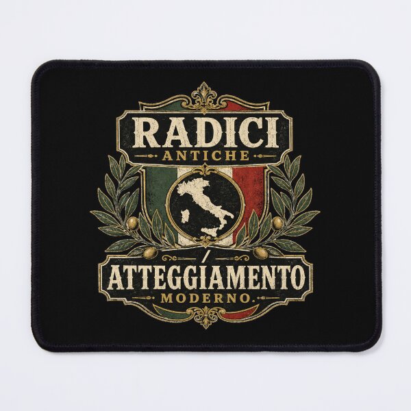 Item preview, Radici Antiche Atteggiamento Moderno Italian Heritage Tee designed and sold by POD DYNASTY.