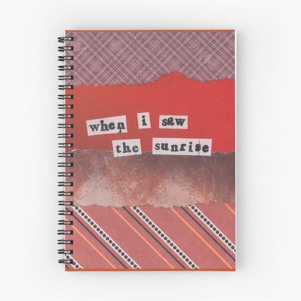 Item preview, 'When I Saw The Sunrise' Cut Corners on Short Walks Bears in Trees zine page designed and sold by zinesbyscout.