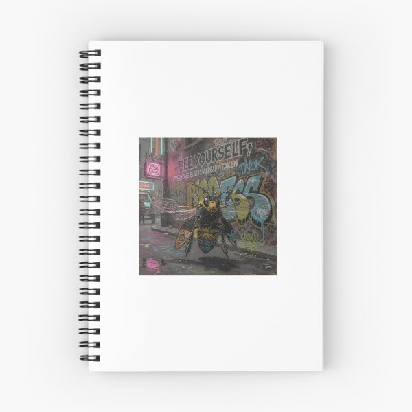 Item preview, Oscar Wilde Inspired Cool Graffiti Bumble Bee | Bee Yourself Everyone Else Is Already Taken designed and sold by Donsean22.