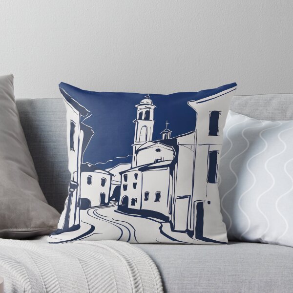 Item preview, Brescia, Italy - Blue Abstract Art designed and sold by shadow-bloom.