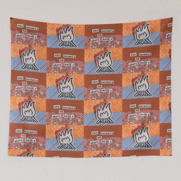 Item preview, Cut Corners on Short Walks Bears in Trees zine page designed and sold by zinesbyscout.