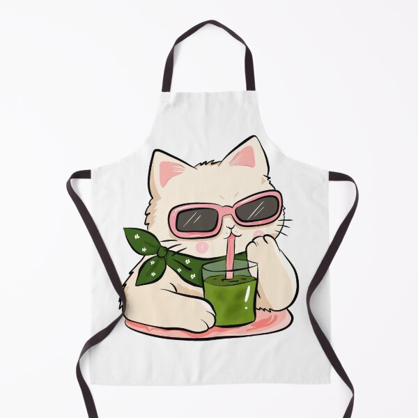 Item preview, Cool Matcha Cat designed and sold by chupichapa.