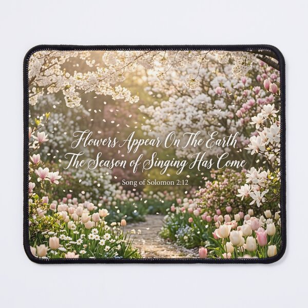 Item preview, Flowers Appear On The Earth Biblical Spring designed and sold by RRRShop.