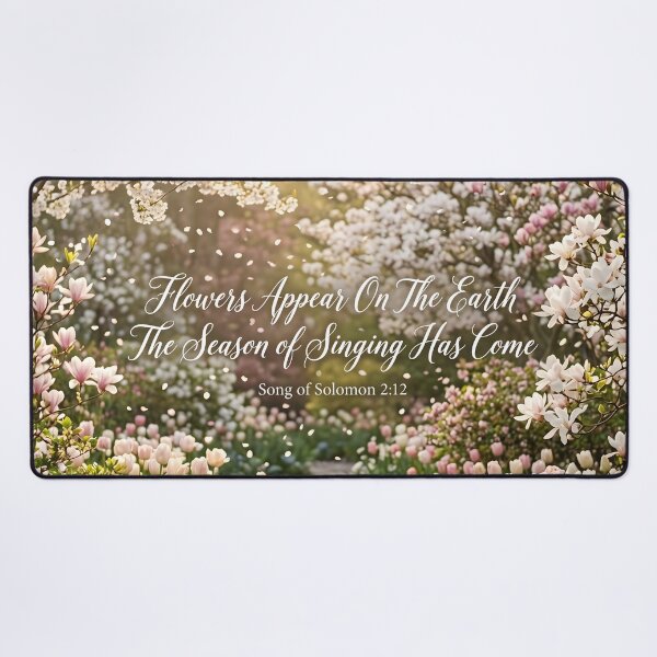 Item preview, Flowers Appear On The Earth Biblical Spring designed and sold by RRRShop.