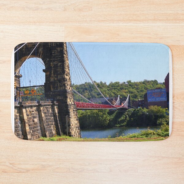 Item preview, Wheeling WV Suspension Bridge designed and sold by kenkortner.