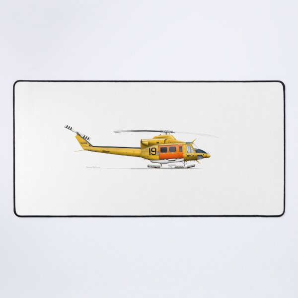 Item preview, BELL 412 VH-NSB NSCA 1980 designed and sold by Grubby Fingers Aircraft Illustration.