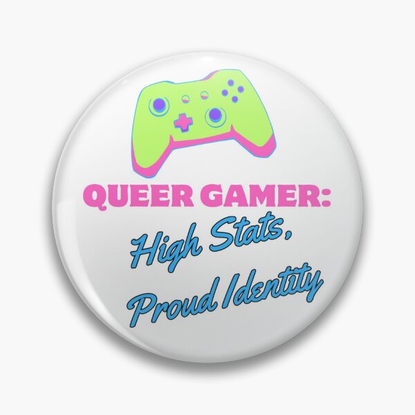 Item preview, Queer Gamer Retro Pixel Video Game Pride Sticker designed and sold by 22k Lab Studio.