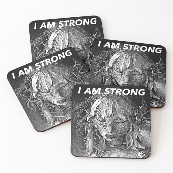 Item preview, 'I Am Strong' (Positive Affirmation On Face) designed and sold by DEC02.