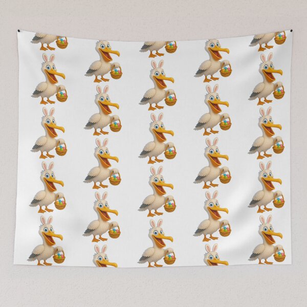 Item preview, Easter Great White Pelican designed and sold by Sillytoe.