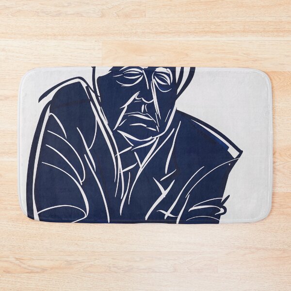 Item preview, Brian Mulroney - Blue Abstract Art designed and sold by shadow-bloom.