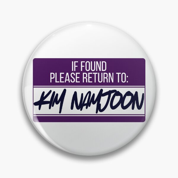 Item preview, Return to Kim Namjoon designed and sold by HooligalienCo.
