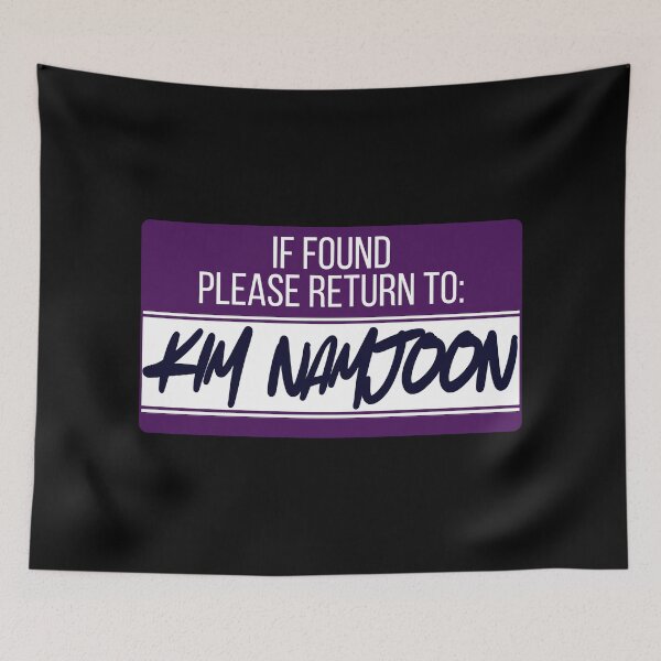 Item preview, Return to Kim Namjoon designed and sold by HooligalienCo.