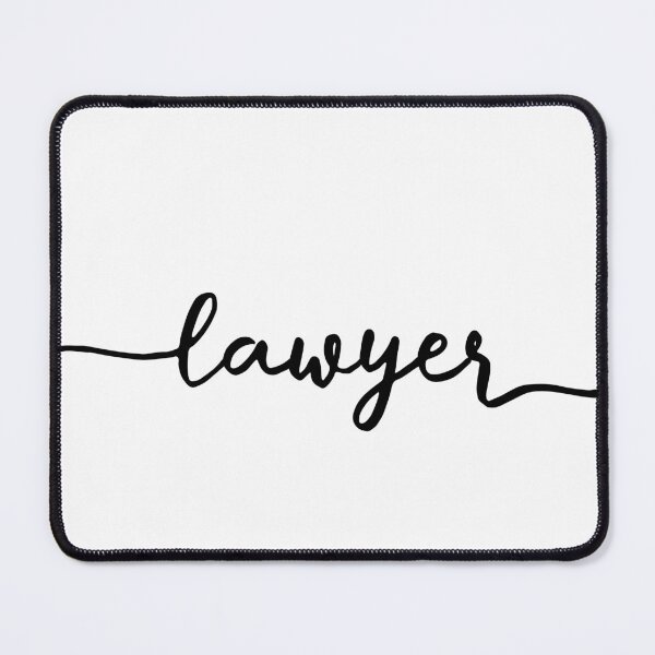 Item preview, Minimalist Lawyer Script | Attorney Graduation Gift | Law School Pride Design | Professional Lawyer Typography | Future Lawyer Aesthetic | Law Student Graduation | Elegant Legal Career Art designed and sold by Noe Mill.